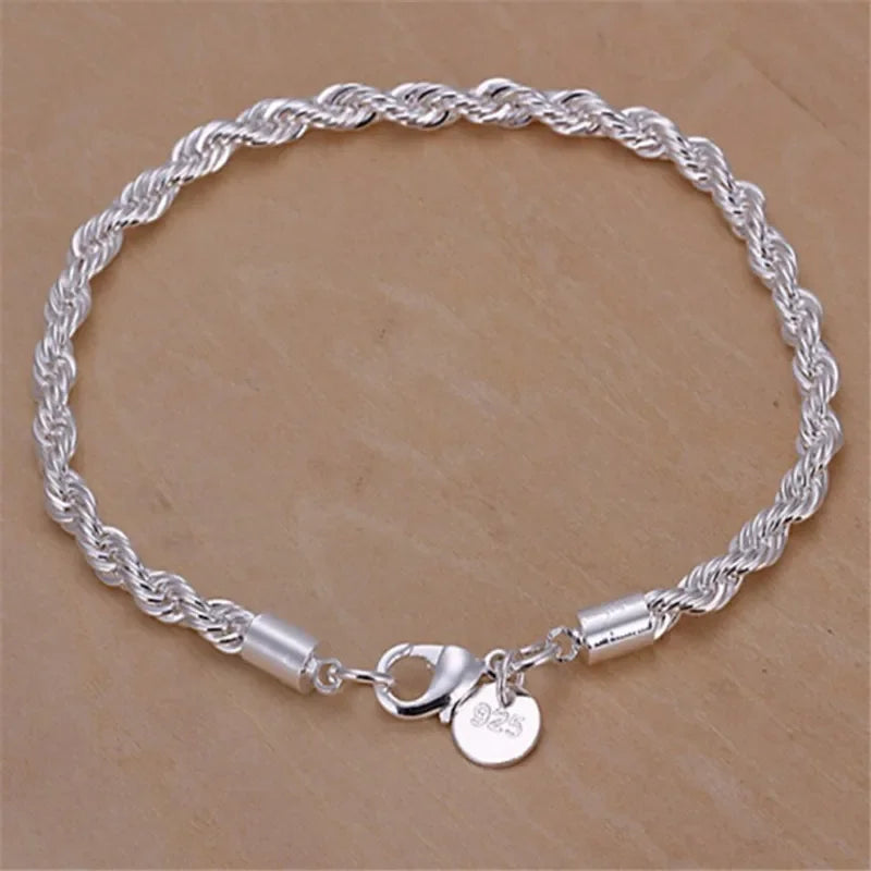 Braided Gold Color Leaf Bracelets