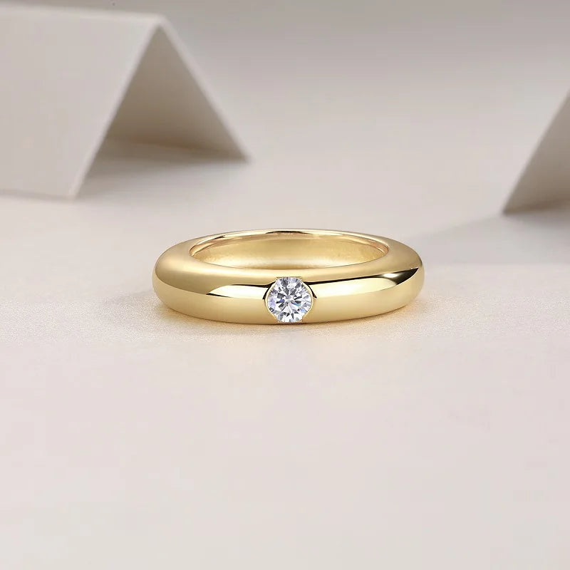 18K Gold Plated 925 Sterling Silver Ring