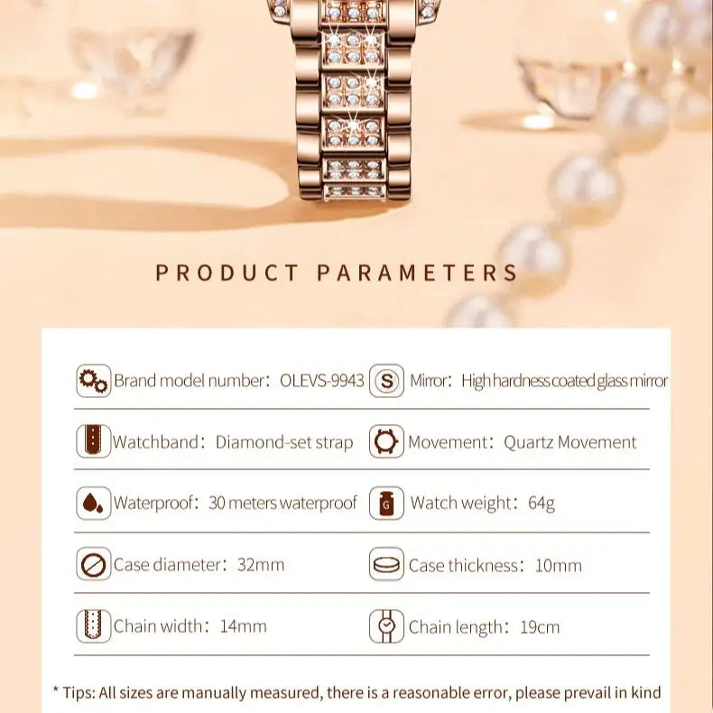 Full Diamond Women Starry Sky Dial Quartz Watch
