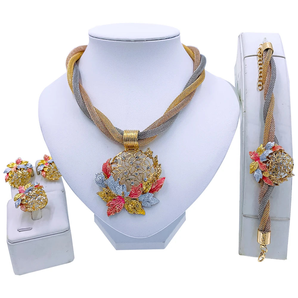 African Beads Jewelry Set
