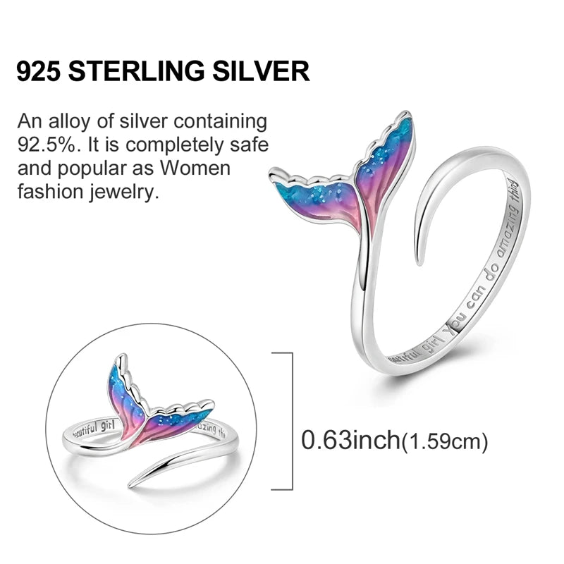 Star Moon 925 Sterling Silver Ring