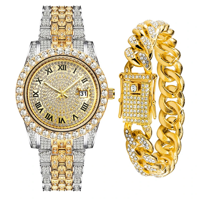 Fashion Crystal  Quartz Watch