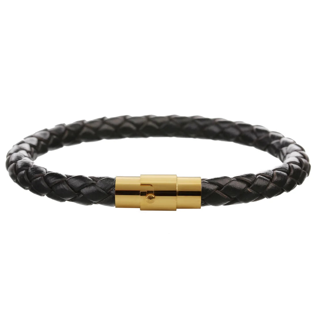 100% Genuine Braided Leather Bracelet