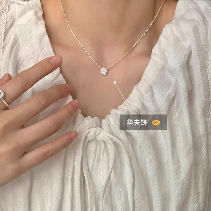Natural Freshwater Pearl 925 Sterling Silver Necklace