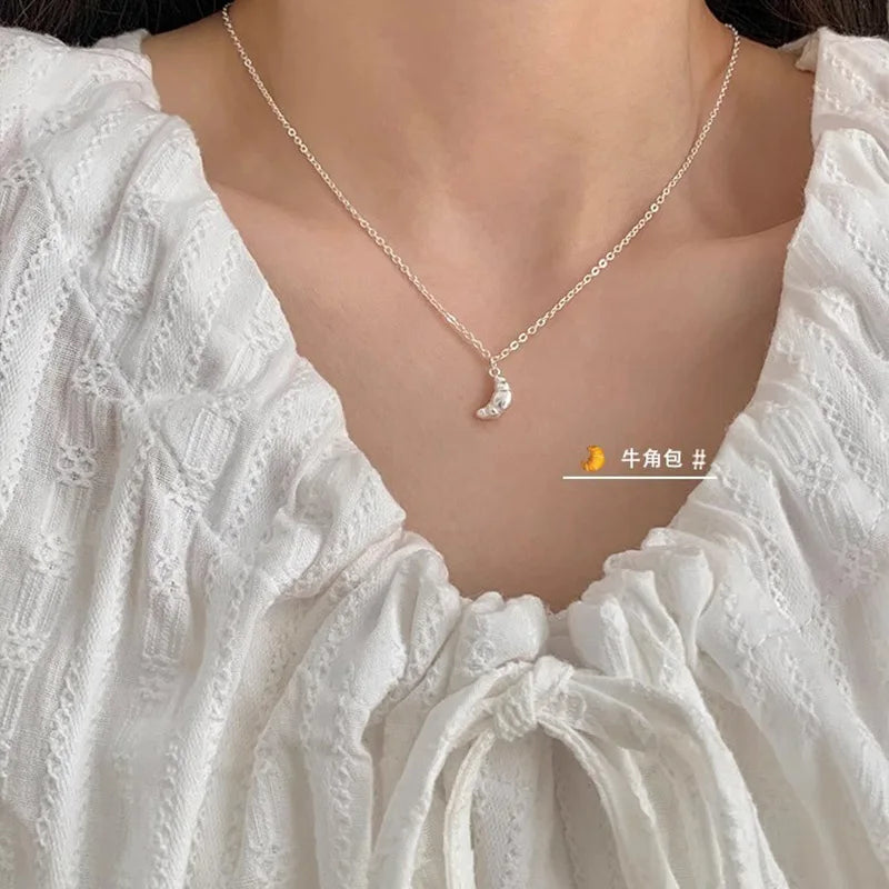Natural Freshwater Pearl 925 Sterling Silver Necklace