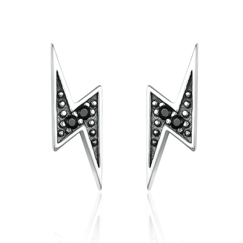 925 Sterling Silver Blue Square Turquoise Earrings