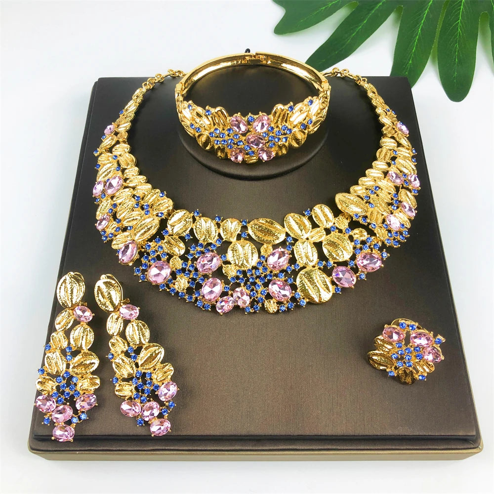 Luxury Opal Jewelry Set