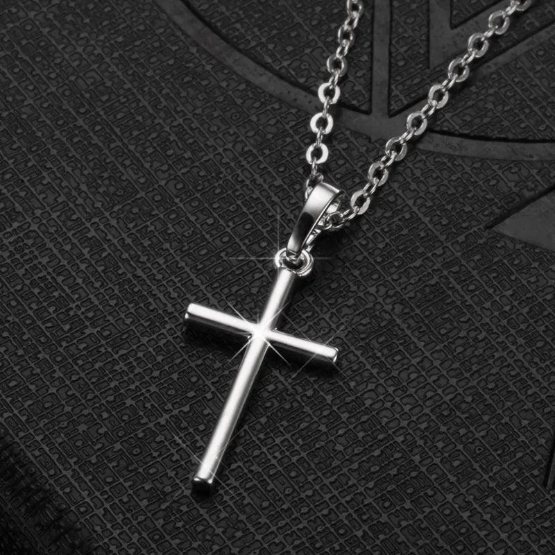 Long Chain Small Lightning Pendant Necklace