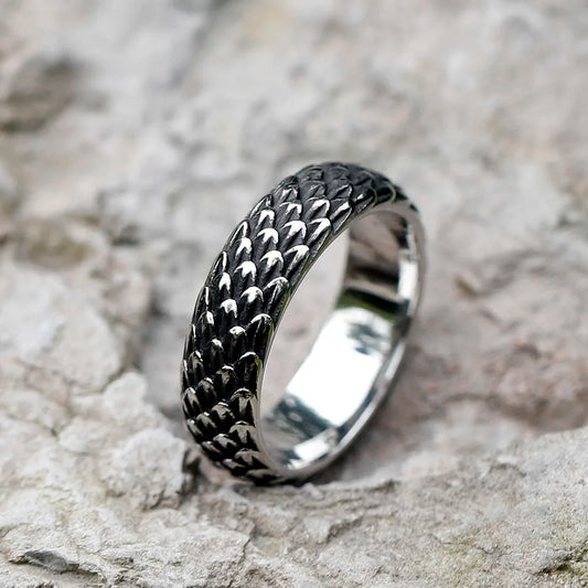 Black Dragon 316L Stainless Steel Ring
