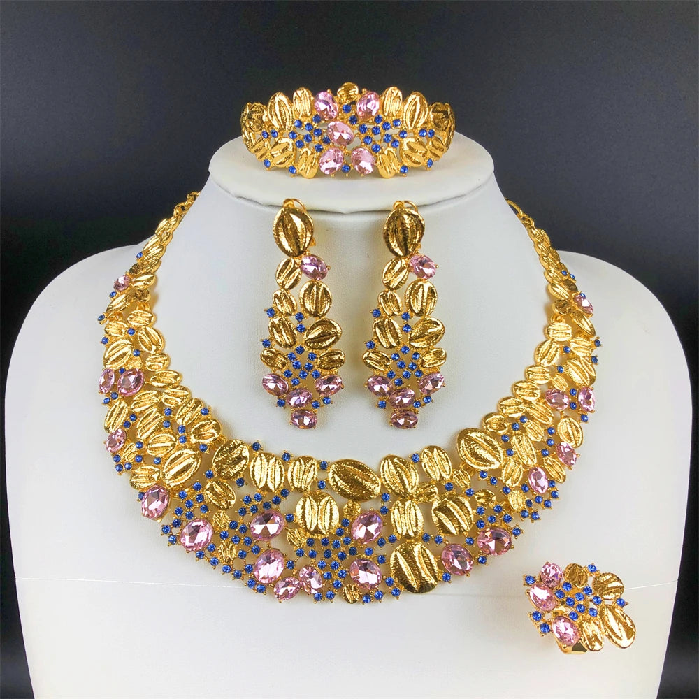 Luxury Opal Jewelry Set