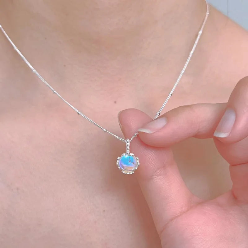 Natural Freshwater Pearl 925 Sterling Silver Necklace