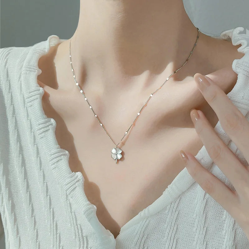 Natural Freshwater Pearl 925 Sterling Silver Necklace