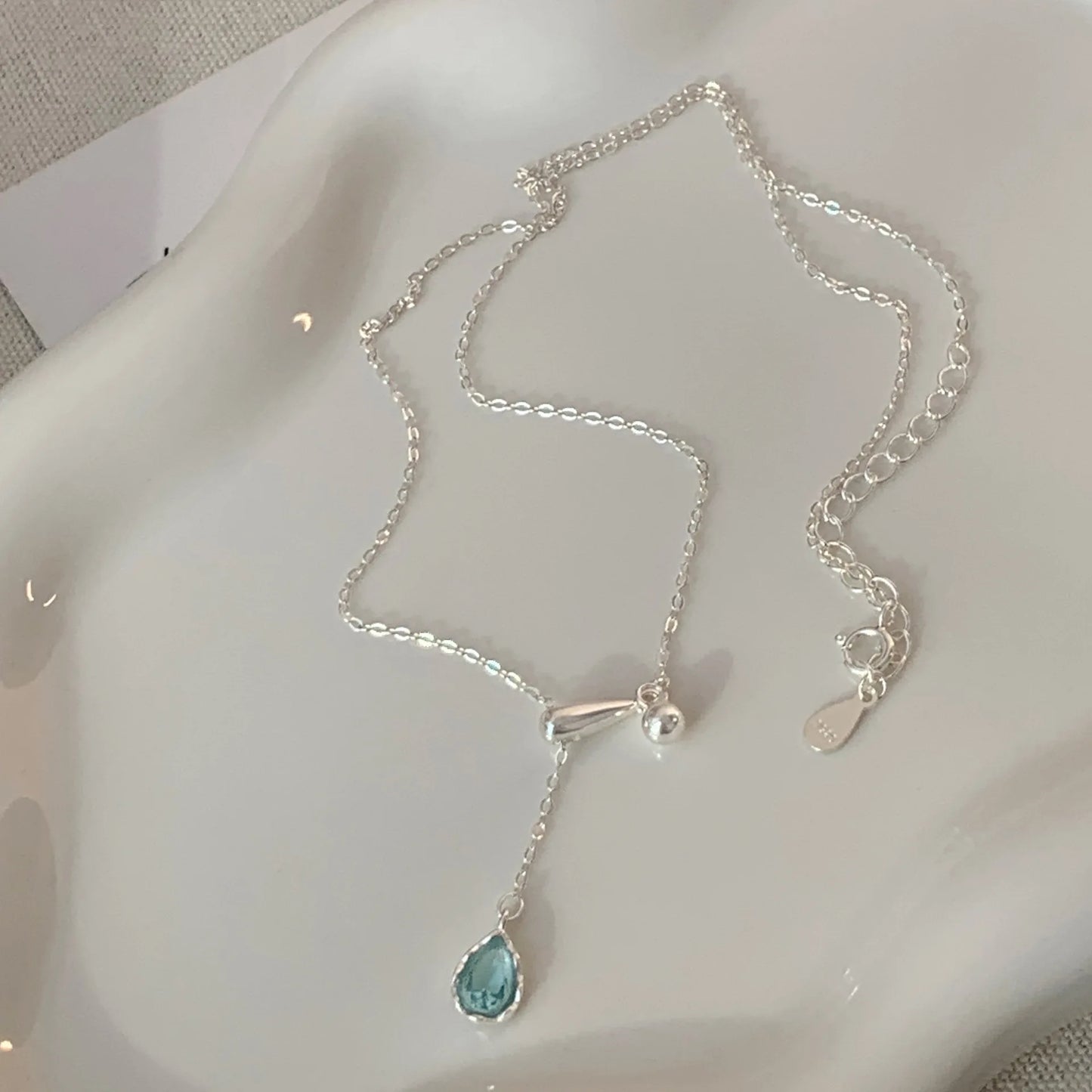 Natural Freshwater Pearl 925 Sterling Silver Necklace
